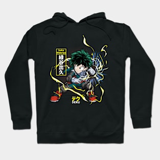 Anime fan art deku Hoodie